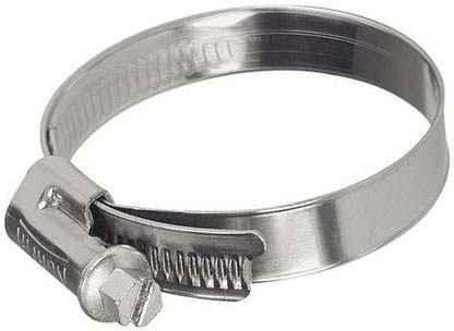 Хомут винтовой W2 16-25мм 5/8-1 стальной нержавеющий