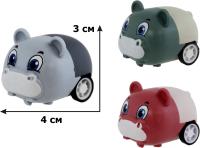 Игрушка Зверушка инерционная Размер: 4х3х3см