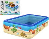 Бассейн надувной Размер: 135х90х40см