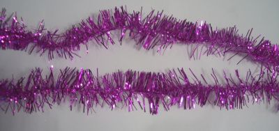 Мишура d5х200см Классика с коротким ворсом  (роз.)