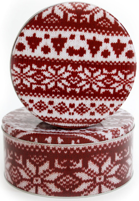 Банка жестяная 2800мл d200х90мм (213106 Скан.мотивы)