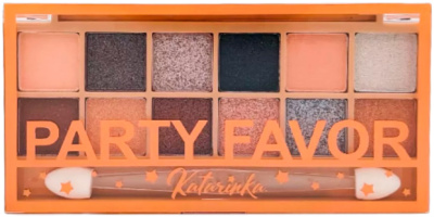 Палетка для макияжа Katarinka 12гр 113х60мм 12 цветов