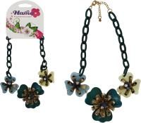 Бусы-колье с цепью