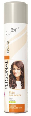 Лак для волос JET 300мл (Блеск и объем // 01.03.066.16.)