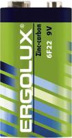 Батарейка ERGOLUX 6F22 крона 9В 1шт