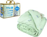 Одеяло Лён 200х215см 220гр кв м всесезонное евро/Эльф (в чемодане)