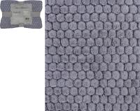 Покрывало постельное декоративное Круги фланелевое 140х200см плотность 250г/м2 