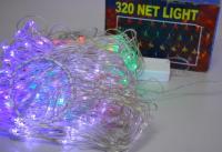 Гирлянда электрическая Круг сетка 320 ламп