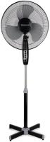 Вентилятор напольный SAKURA черно/серый