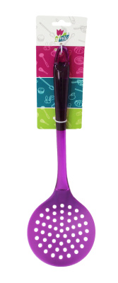 Шумовка Размер: 337х100мм Материал: силикон, пластмасса. (цвет: фиолетовый)