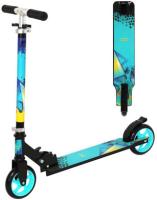Самокат X-MATCH Galaxy Street art колеса 145мм бирюза