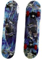 Скейтборд 60х15см PVC колеса без света, нагрузка до 40кг 