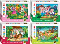 Пазлы 54 элемента Сказочные картинки