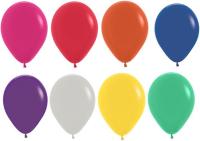 Шар воздушный 12" 1шт цвета микс 1/50