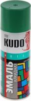 Эмаль KUDO 520мл аэрозольная универсальная зеленая