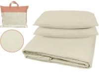 Покрывало на кровать стеганое 200х230см и 2 наволочки 48х74см