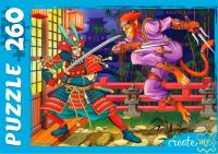 Пазлы 260 элементов Приключение самураев 