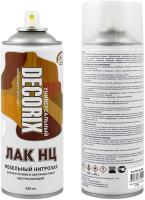 Лак аэрозольный НЦ DECORIX 520мл мебельный нитролак бесцветный глянцевый 