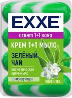 Мыло-крем туалетное EXXE 4х75г Зеленый чай
