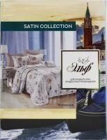 Комплект постельного белья Satin collection 1.5сп 4 предмета микросатин Коллекция/Эльф