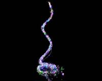 Гирлянда светодиодная Ниточки 1.8м 180 ламп мультиколор