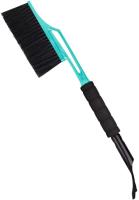 Щетка Spin&Clean Techno для авто 58см со скребком, digital green