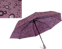 Зонт женский автомат, принт Капли