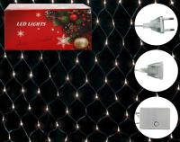 Гирлянда-сетка светодиодная Там Там Размер: 3.0х3.0м 192 лампы Цвет: теплый белый