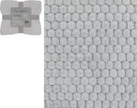 Покрывало постельное декоративное Круги фланелевое 180х200см плотность 250г/м2