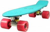 Скейтборд 41см пластиковый, колеса PVC, крепления алюминиевые цвета в ассортименте