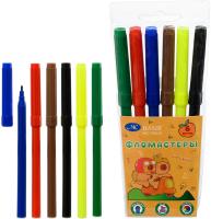 Фломастеры 6цв BASIR Капибара смываемые