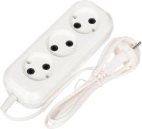 Удлинитель сетевой JETT Obihod ШВВП 3 гнезда 7м 6А белый РС-3 150-507