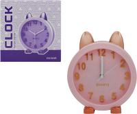 Часы-будильник Котик вид 1 Размер: 13х15см Цвет: в ассортименте