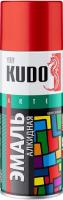 Эмаль KUDO 520мл аэрозольная универсальная бело-матовая