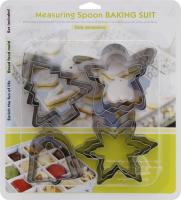 Формы для выпечки фигурные Новогодние 4 вида 12шт