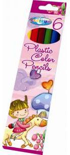 Карандаши цветные 6цв CENTRUM (Единорог // 84270)