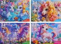 Пазлы 24 элемента Чудесные единороги №27