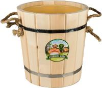 Запарник БАЦЬКИНА БАНЯ 12л с пластиковой вставкой