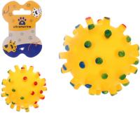 Игрушка для собак средних и мелких пород ЗУБОЧИСТКА Мячик