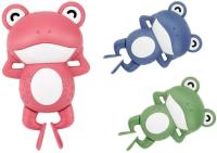 Игрушка заводная Лягушка 3 цвета, Размер: 7х12х5смсм