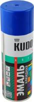 Эмаль KUDO 520мл аэрозольная универсальная синяя