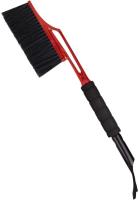 Щетка Spin&Clean Techno для авто 58см со скребком, signal red