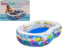 Бассейн надувной в форме Восьмерки 75х109х46см 260л, для взрослых