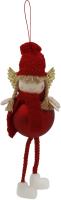 Украшение новогоднее Девочка-ангел Размер в упаковке: 70х55х200мм Цвет: Красный 