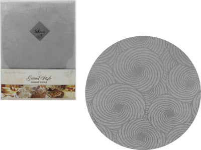 Скатерть 150х180см (Цвет: серый)