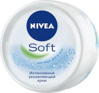 Крем для лица и тела NIVEA Soft 200мл банка
