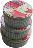 Банки жестяные 3шт в наборе для шитья d20х90мм