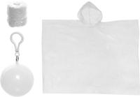 Дождевик-пончо Шар 120см 20мкрн, белый / ДоброСад