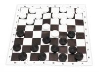 Игра настольная Шашки с полем 28.5х28.5см в пакете