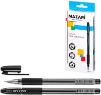 Ручка гелевая MAZARI 0.5мм Regina черная
